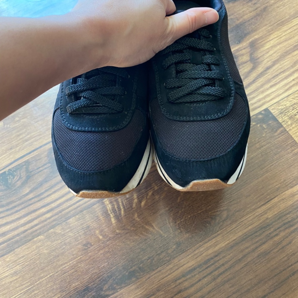 Zara Basic Black Platform Sneaker - image 6